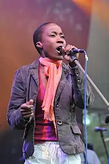 Traoré at INmusic festival in 2009.