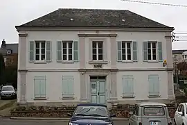 The town hall in Rolleville