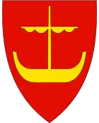 Coat of arms of Rolvsøy(1982-1993)