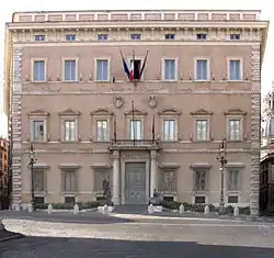 Palazzo Valentini in Rome, the provincial seat.