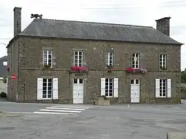 The town hall in Romagné