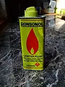 Can of lighter fluid