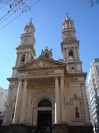 The seat of the Archdiocese of Rosario is Catedral Basílica de Nuestra Señora del Rosario .