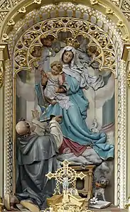 Madonna with Rosary by Josef Mersa, Italy