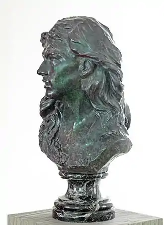 "Mignon"'  or "Portrait of Rose Beuret", sculpture by Auguste Rodin (1870, Musée des Beaux-Arts d'Angers)