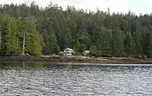 Rose Harbour from the Houston Stewart Channel