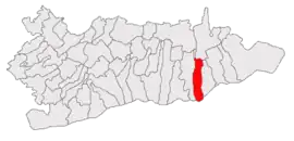 Location in Călărași County