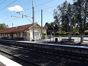 Rosewood railway station, 2012