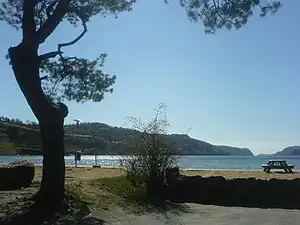 Rosfjord beach in April