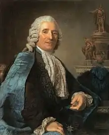 Portrait of the Sculptor Jean-Baptiste Pigalle (1770)