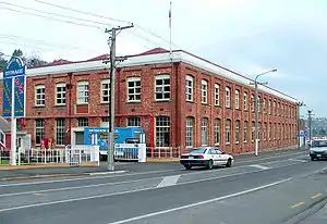 The former Roslyn Woollen Mill buildings in Bradford