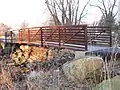 Bridge over Sandy Run in Roslyn Park.