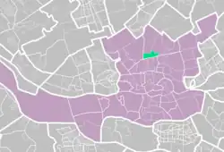 Location of the Kleiwegkwartier in Rotterdam