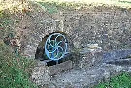 The fountain in Roumengoux