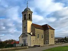The church in Routelle