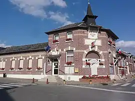 The town hall of Rouvroy