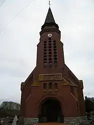 The church in Rouy-le-Petit