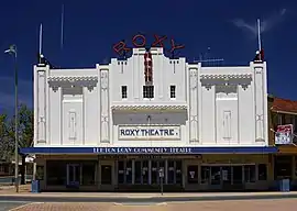 Roxy Theatre, Leeton. Built 1929-30; architects, Kaberry & Chard.