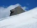 Glacier between the Mettelhorn and Platthorn mountains