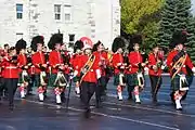 Massed band, Royal Military College of Canada