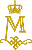 Royal cypher of Margareta of Romania