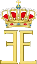 Royal Monogram of Queen Elisabeth of Belgium