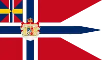 Royal standard in Norway (1844–1905)