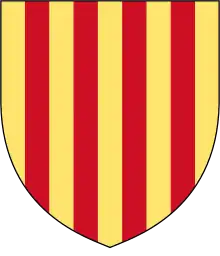 Coat of arms from Alfonso II of Aragon to Peter II of Aragon