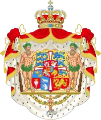 Coat of arms of Frederik VII of Denmark of