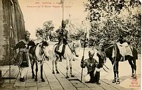 Royal guard of Huế.