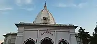 View of Rudreshwari Kali Temple near Shyama Mai Temple at Darbhanga.