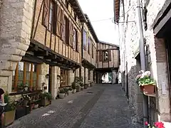Street in Castelnau-de-Montmiral