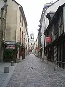 Old style streets in Rennes