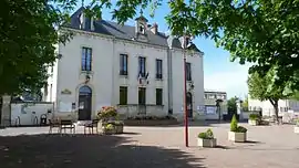 The town hall in Ruffey