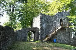 Ruins of Rosenberg or Ramsenberg Castle