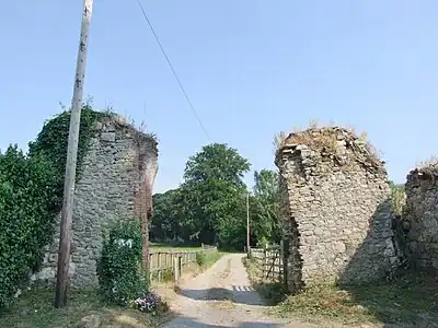 Ruins of the Abbey's gateway