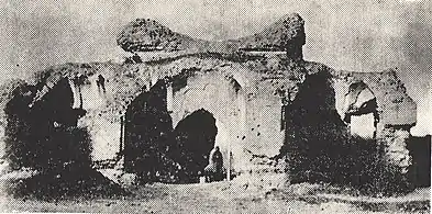 The ruins of the Ganja Khans Palace (late 1960s)