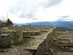 Ruins at Kuelap in Santo Tomás District