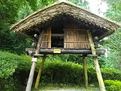 An imitation granary of the Rukai people in Formosan Aboriginal Culture Village