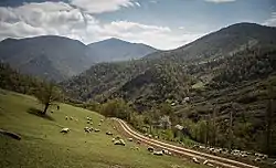 Rural area of Gilandeh, April 2018