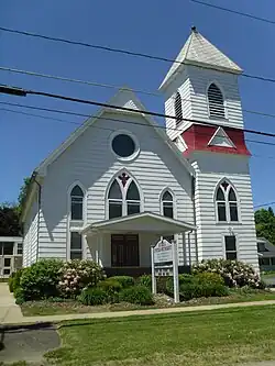 Russel United Methodist in Pine Grove Township