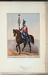 Standard-bearer of the Grodno Life Guards Hussar Regiment