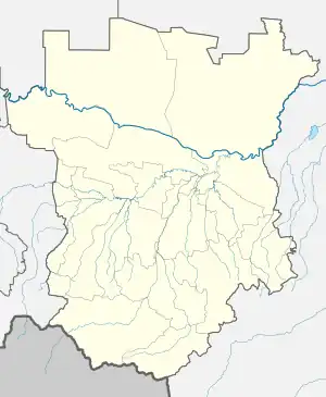 Assinovskaya is located in Chechnya
