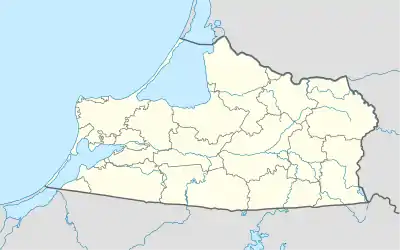 Slavsk is located in Kaliningrad Oblast