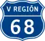 Route 68 shield}}