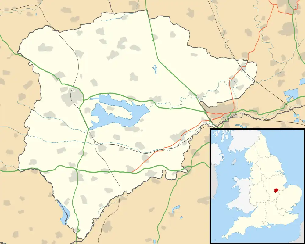 Barrow is located in Rutland