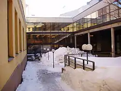 City Hall extension built in the 1980s, designed by Aarno Ruusuvuori.