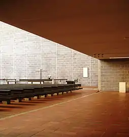 Tapiola Church interior