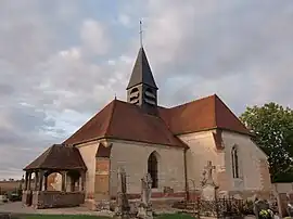 The church in Ruvigny