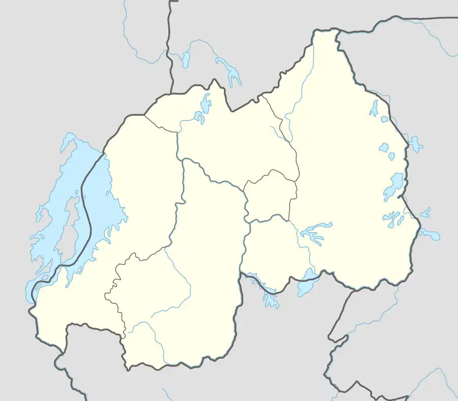 Kinigi is located in Rwanda